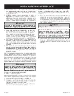 Preview for 10 page of Empire Comfort Systems VFPC20in33N-1 Installation Instructions And Owner'S Manual