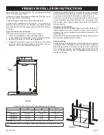 Предварительный просмотр 5 страницы Empire Comfort Systems VFS32FB0F-4 Installation And Owner'S Manual