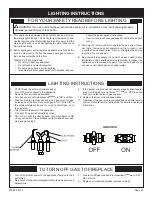 Preview for 43 page of Empire Comfort Systems White Mountain Hearth DVCX36FP91N-1 Installation Instructions And Owner'S Manual