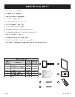 Preview for 2 page of Empire Comfort Systems White Mountain Hearth MULTIFUNCTION REMOTE DVLL27FP92 Installation Instructions And Owner'S Manual