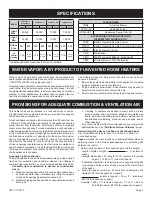 Preview for 7 page of Empire Comfort Systems White Mountain Hearth VFP24FP20LN-1 Installation Instructions And Owner'S Manual