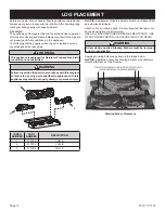 Preview for 14 page of Empire Comfort Systems White Mountain Hearth VFP24FP20LN-1 Installation Instructions And Owner'S Manual