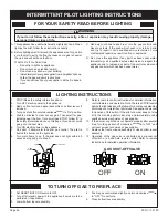 Preview for 26 page of Empire Comfort Systems White Mountain Hearth VFP24FP20LN-1 Installation Instructions And Owner'S Manual