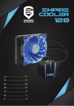 Предварительный просмотр 1 страницы Empire Gaming COOLER 120 Manual