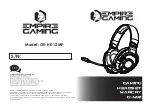 Empire Gaming WARCRY G-W10 Quick Start Manual предпросмотр