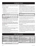 Preview for 6 page of Empire Heating Systems DV-20E-5 Installation Instructions And Owner'S Manual