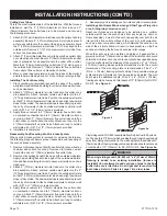 Предварительный просмотр 10 страницы Empire Heating Systems DV-210 Installation Instructions And Owner'S Manual