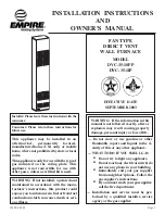 Empire Heating Systems DVC-35-1IP Installation Instructions And Owner'S Manual preview