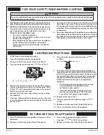 Предварительный просмотр 10 страницы Empire Heating Systems FAW55SPPXLP-1 Installation Instructions And Owner'S Manual