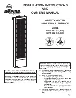 Empire Heating Systems GWT-25-2 RB Installation Instructions And Owner'S Manual preview