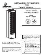 Empire Heating Systems GWT-50-2 RB Installation Instructions And Owner'S Manual preview