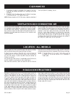 Preview for 9 page of Empire Heating Systems GWT-50W-2 Installation Instructions And Owner'S Manual