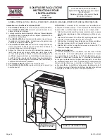 Предварительный просмотр 36 страницы Empire Heating Systems RH-25-8 Installation Instructions And Owner'S Manual