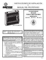 Предварительный просмотр 25 страницы Empire Heating Systems SR-10T-3 Installation Instructions And Owner'S Manual