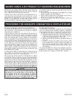 Preview for 6 page of Empire Heating Systems SR-10W-1 Installation Instructions And Owner'S Manual