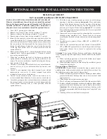 Предварительный просмотр 17 страницы Empire Products BF-10-2 Installation Instructions And Owner'S Manual