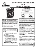 Empire BF-10BC-2 Installation Instructions And Owner'S Manual preview