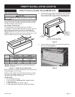 Preview for 17 page of Empire Carol Rose OL60TP18 Installation Instructions And Owner'S Manual