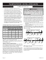 Preview for 46 page of Empire Carol Rose OL60TP18 Installation Instructions And Owner'S Manual