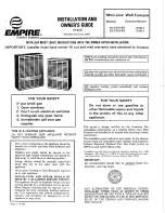 Empire DV-210-6-SG Owner'S Manual preview