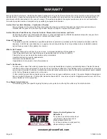 Preview for 20 page of Empire DV-25-5SG Installation Instructions And Owner'S Manual