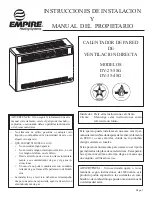 Preview for 41 page of Empire DV-25-5SG Installation Instructions And Owner'S Manual