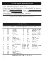 Preview for 54 page of Empire DV-25-5SG Installation Instructions And Owner'S Manual