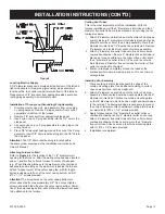 Предварительный просмотр 11 страницы Empire DVC55IPXLP-1 Installation Instructions And Owner'S Manual