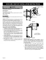 Предварительный просмотр 36 страницы Empire DVX36FP31L-4 Installation Instructions And Owner'S Manuals