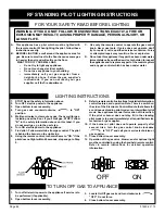 Предварительный просмотр 64 страницы Empire DVX36FP31L-4 Installation Instructions And Owner'S Manuals