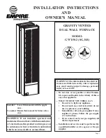 Empire GWT-50-2 Installation Instructions And Owner'S Manual предпросмотр