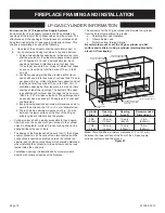 Предварительный просмотр 18 страницы Empire OLL48FP12S(N Installation Instructions And Owner'S Manual