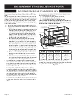 Предварительный просмотр 54 страницы Empire OLL48FP12S(N Installation Instructions And Owner'S Manual