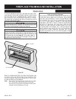 Предварительный просмотр 21 страницы Empire OLL60FP12SN-1 Installation Instructions And Owner'S Manual