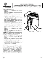 Предварительный просмотр 10 страницы Empire RH-25-5 Installation Instructions And Owner'S Manual