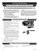 Preview for 10 page of Empire RH-25-7 Installation Instructions And Owner'S Manual