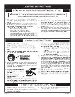 Предварительный просмотр 12 страницы Empire SR-10TBC-3 Installation Instructions And Owner'S Manual