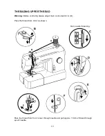 Предварительный просмотр 13 страницы Empisal Dress Maker 120A Instruction Manual