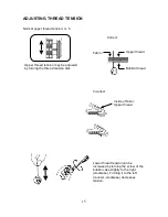 Предварительный просмотр 16 страницы Empisal Dress Maker 120A Instruction Manual