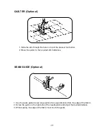 Предварительный просмотр 30 страницы Empisal Dress Maker 120A Instruction Manual