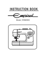 Empisal ESM2900 Instruction Book предпросмотр