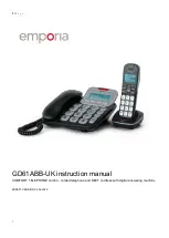 Preview for 1 page of EMPORIA GD61ABB-UK Instruction Manual