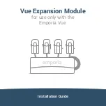 EMPORIA Vue Expansion Module Installation Manual предпросмотр