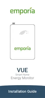 Предварительный просмотр 1 страницы EMPORIA Vue Installation Manual