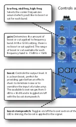 Preview for 8 page of Empress Effects ParaEq MKII User Manual