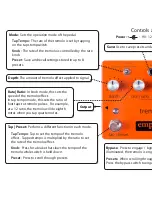 Предварительный просмотр 8 страницы Empress Effects tremolo 2 User Manual