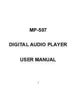 Предварительный просмотр 1 страницы Emprex MP-507 User Manual