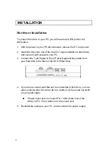 Preview for 8 page of Emprex Network Device DVDRW-2016SA User Manual