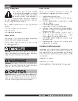 Preview for 8 page of Empyre Elite XT 100 Installation And Operation Instructions Manual