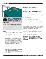 Preview for 18 page of Empyre Elite XT 100 Installation And Operation Instructions Manual